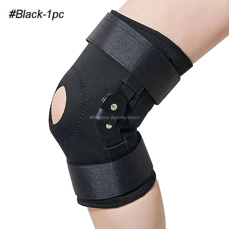 Hinged Knee Brace Orthopedic Meniscus Knee Pad With Side Stabilizers Arthritis Patella Protector Sports Kneepad Joint Pain, ACL