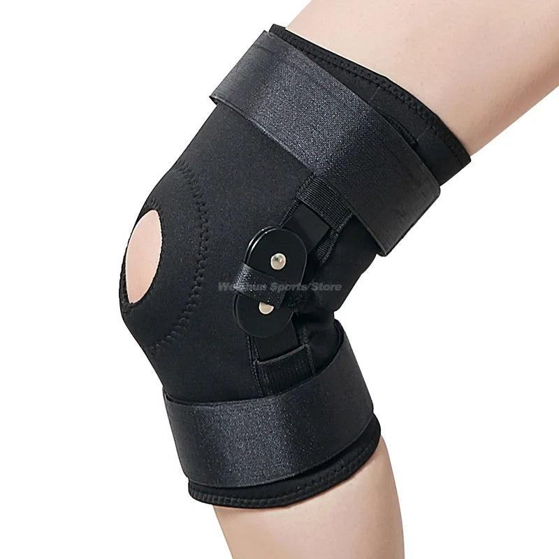 Hinged Knee Brace Orthopedic Meniscus Knee Pad With Side Stabilizers Arthritis Patella Protector Sports Kneepad Joint Pain, ACL
